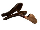 Vintage Handmade Carved Meerschaum Tobacco Pipe Head Design With Fitted Case