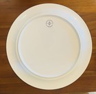 Vintage Waechtersbach Stars 12  Plates Navy Blue White Gold Stars Never Used