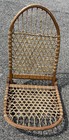 W F Tubbs Norway Maine Sno Shu Folding Canoe Chair