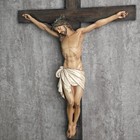 Large Jesus Christ On Cross Crucifix Religious Christian Wall Art Gift 24 Inch
