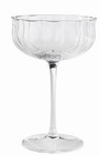 Pioneer Woman   Set Of 2   Clear   Stemmed Coupe Cocktail Glasses