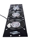 Studio Rackmount Cooling Fan - 3u Exhaust Rack Equipment Gear Server Dj Pa Amp