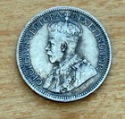 Canada Newfoundland 1917 C  Silver 10 Cents Circulated George V