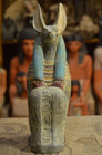 Egyptian Artifact Figurine Ancient Rare God Anubis Statue Authentic Bc
