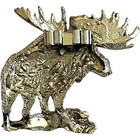Moose Club Moose Bolo Tie Clip - Silver Colored Moose - Western Bolo Tie Clip