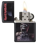 Zippo Windproof Iron Maiden Lighter With Logo   Skeleton  29576  New In Box