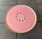 Watermelon Fiesta Cake Pedestal Stand Plate 2024 In Peony  Shamrock    Black
