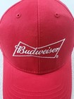 Budweiser Beer Baseball Cap Hat Adjustable Snapback Red New Ps5