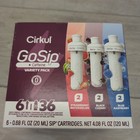 Lot Of 2 Cirkul Go Sip Six Pack Flavor Cartridges Caffeine Exp 8 2027 Brand New 