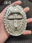 Vintage Flying Eagle Belt Buckle 1977 Western Silver Tone