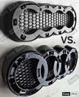 Audi Emblem Ring Badge Logo Holder For Honeycomb Grills All Grills  two Types 