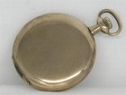 Antique Gents 12 Size Elgin 14k Yellow Gold Filled Pocket Watch  Running  