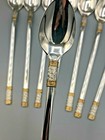 Golden Aegean Weave By Wallace Sterling Silver Set Of 8 Iced Beverage Spoons 8 
