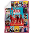 Glee Blanket  Glee Tv Series Fleece  Sherpa Blanket Soft And Cozy