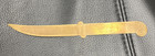 Vintage Dairy Machinery Supply Advertising Brass Letter Opener Portland Oregon