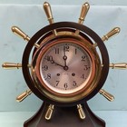 Chelsea Mariner Ship   s Bell Clock 17 1 2    H By 5 1 2    W