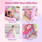   4-in-1 Baby Play Mat   Activity Center Gym   Walker   Infant Toy For Tummy    