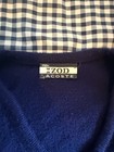 Izod Lacoste Blue Men s Vintage V-neck Sweater 44in Chest 25in Hem