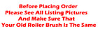 New Roller Brush Head Bar Replacement Part For Dyson V6  Old V7 Cordless Cleaner