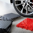 Flooringinc Nitro Coin Pattern Interlocking Garage Flooring Tiles  12  X 12 