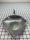 Vintage Mid Century Hammered Aluminum Leaf Bowl Candy Dish Buenilum Hand Wrought