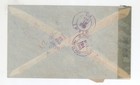 1945 Buenos Aires Argentina -los Angeles Registered Censor Opened Cover C40 C38