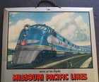Missouri Pacific Railroad Mopac Diesel Locomotive Perpetual Wall Calendar Sign
