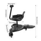 Kids Buggy Board Stroller Step Stand Ride-on Pedal Detachable Seat Non-slip