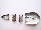 4 Pc  Silver Ranger Belt Buckle Set Fits 3 4  Belt
