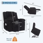 Garvee Power Lift Recliner Chair - Heat And Massage electric Lift Plush Recliner