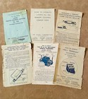 Lot Of Approx 25vintage Lionel Instruction Manuals instruction Sheets 1939 1940