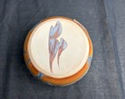 Studio Art Pottery Hand Made Ceramic Serving Bowl Unique 3d Design