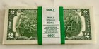 100   2 Bills  Two Dollar Bills Uncirculated Sequential 2017 A Excellent