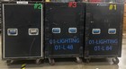 Lighting Dimmer Etc Sensor 48 X 2 4k Touring Rack  set Of Three  
