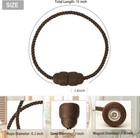 Magnetic Curtain Tiebacks Rope Curtain Tie Backs For Curtains 2 Pack Curtain Hol