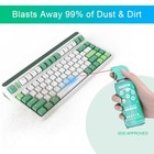 Disposable Compressed Air Duster  3 5 Oz Computer Cleaner  Keyboard Cleaner     