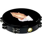 Remo Praying Hands Tambourine 10 In   16 Jingles