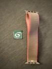 Apple Watch Sport Loop 44mm 45 42 49 Neon Pink Genuine Oem Used Free Ship