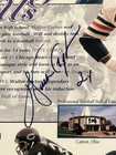 Walter Payton Autographed Signed 8x10 Framed Photo Psa dna Coa Bears Hof