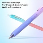Gel Pens Fine Point  Nebula Pen Set 0 7mm Black Ink Retractable 6ct Medium