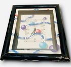 Vintage Cannon Memphis Style Abstract Retro 90s Vibe Spheres Wall Hanging Clock