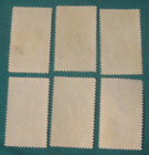 1961 Bulgaria- National Costumes-mint No Gum Singles-lot Of 6