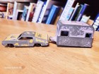 Cool Midgetoy  1960 s Diecast Coupe With House Trailer