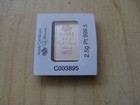Fractional Pamp Bar 2 5 Grams 999 5 Platinum - Sealed C003895