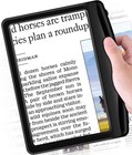 Rechargeable 5x Magnifying Glass For Reading  Large Bright Full Page Magnifie   