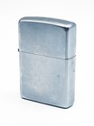 Retro Zippo A-04 Brushed Chrome Flip Top Cigarette Lighter
