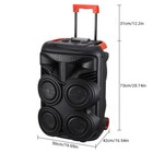 20000watt Powerful Rechargeable Bluetooth Party Speaker Karaoke Ready Usb fm aux
