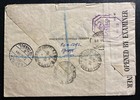 1943 Haifa Palestine Censored Registered Cover To Istanbul Turkey