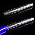 Bq9 450nm Adjustable Focus Visible Blue Flashlight  Battery   Charger Us