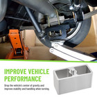 Universal 2   3   4  Drop Leaf Spring Lowering Block Kit With U-bolts   Hardware